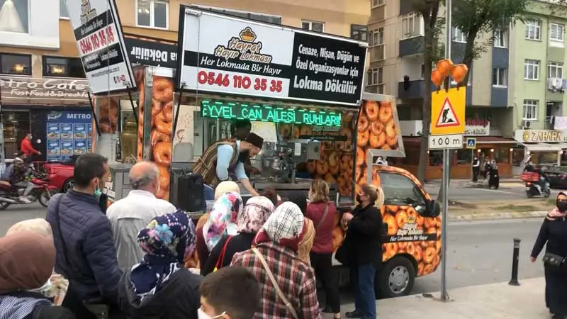 İstanbul'da cenaze, düğün, sünnet, nişan, mevlit özel gün ve açılış lokma döktürme